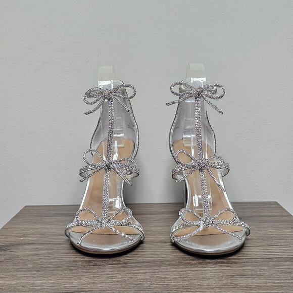 International Concepts Women Nolino Beaded Bow T-Strap Sandals Size 9.5 NWT - Picture 3 of 8